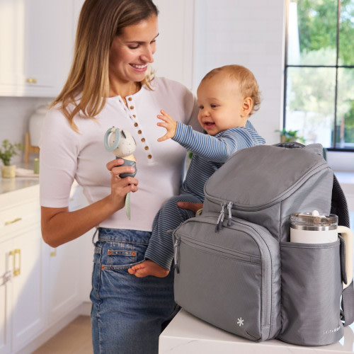 Forma Next Backpack Diaper Bag - Grey