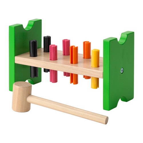 MULA Toy hammering block - IKEA