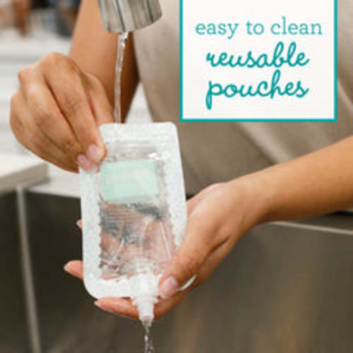 Infantino 25-Pack Reusable Squeeze Pouches