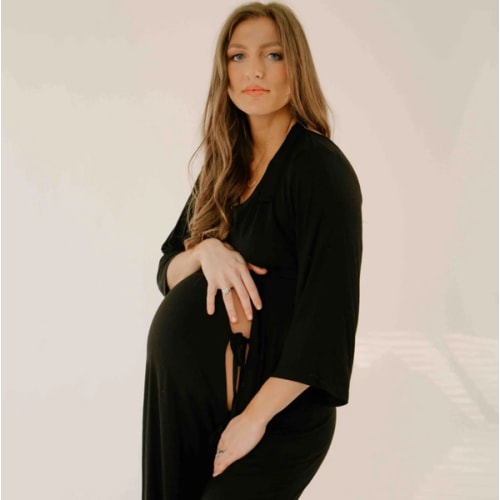Lila Organic Bamboo Labor & Postpartum Gown