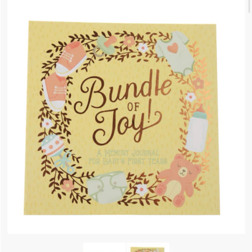 Bundle of Joy: A Memory Journal For Baby's First Years