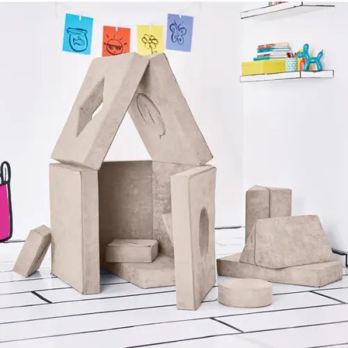 Yourigami Kids Convertible Play Fort