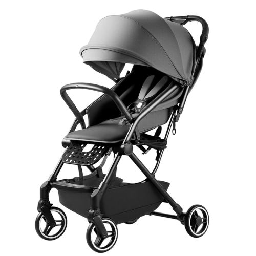 Lightweight Stroller Compact Travel Stroller for Airplane One-Click Folding with Reclining Seat, UV Protection Canopy,Silent All-Terrain Wheels,Umbrella Strollers for Toddlers 0-4
