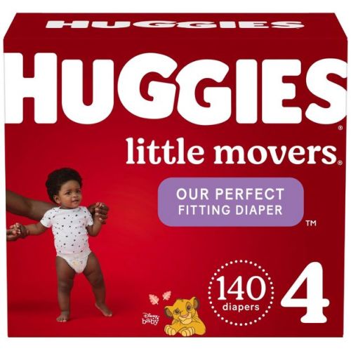 Huggies Little Movers Baby Disposable Diapers - (Select Size and Count)