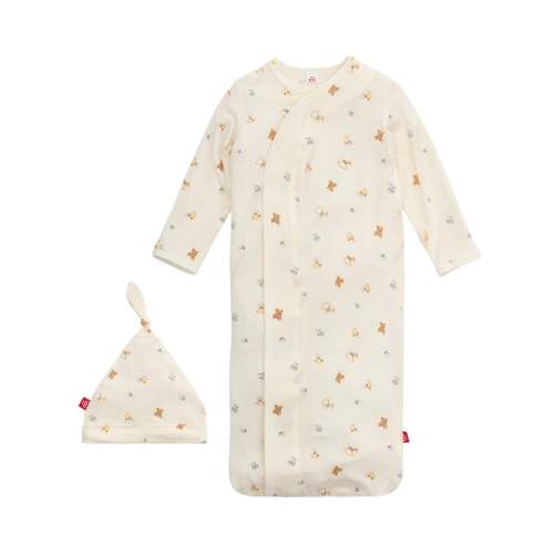 Magnetic Me Gown W/Hat Set Spring 25 NB/3m 5202