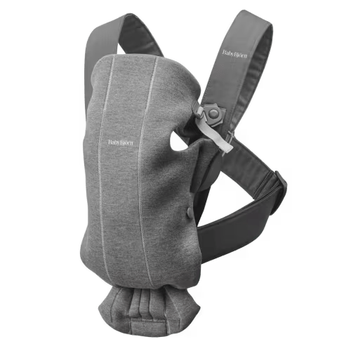 BabyBjörn Baby Carrier Mini - Dark Gray, 3D Jersey