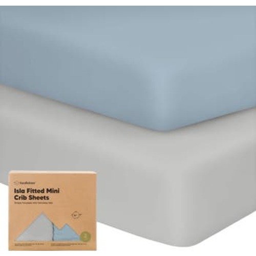Isla Fitted Mini Crib Sheets
