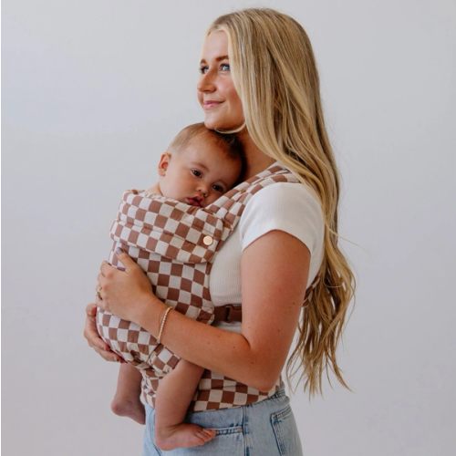 The Monarch Carrier - Mocha Check – Mabē