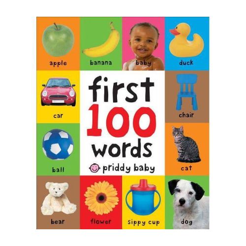 First 100 Words - by Roger Priddy (Board Book)