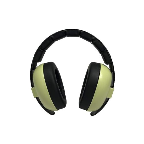 Baby Banz Earmuffs Infant Hearing Protection – Ages 0-2+ Years – THE BEST EARMUFFS FOR BABIES & TODDLERS – Industry Leading Noise Reduction Rating – Soft & Comfortable – Baby Ear Protection Leaf Green