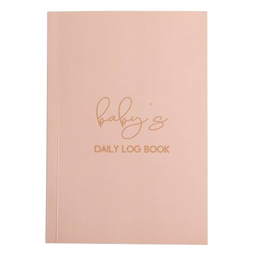 Pearhead Baby Daily Log Book, Fill in Pages, Track Your Newborn Baby’s Schedule, Daily Tracker for New Parents, Keepsakes for New Moms