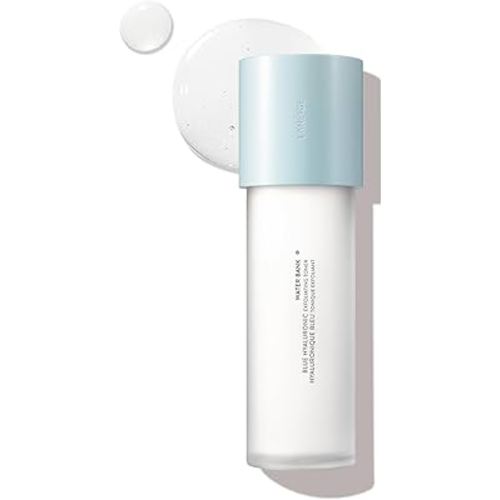 LANEIGE Water Bank Blue Hyaluronic Exfoliating Toner: Gentle PHA Toner to Smooth, Soften, & Deeply Hydrate Skin