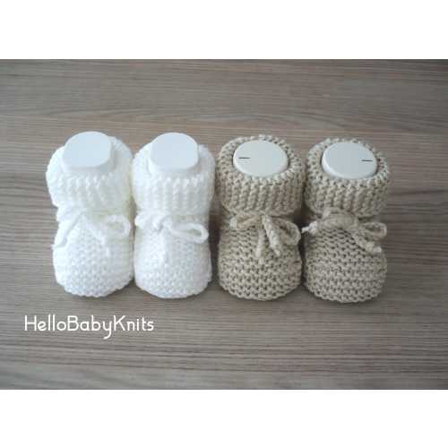 Newborn booties, Knitted slippers, Knit baby booties, Newborn shoes, New baby gift