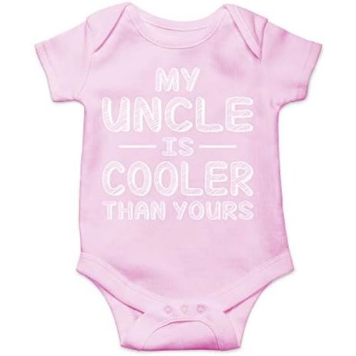 CBTwear My Uncle Is Cooler Than Yours Baby Bodysuit Adorable Romper Clothing Funny Infant Outfit