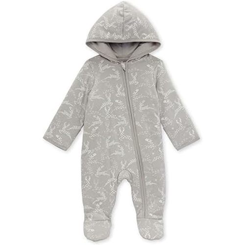 Burt's Bees Baby baby-boys Romper Jumpsuit, 100% Organic Cotton One-piece Short Sleeve Shortall, Long Sleeve Coverall