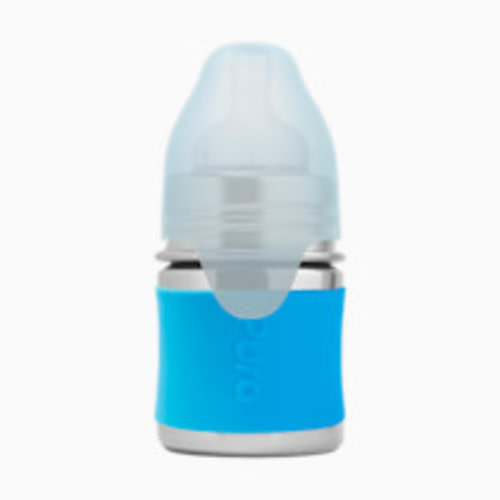Pura Stainless Steel Baby Bottle - Aqua, 5oz