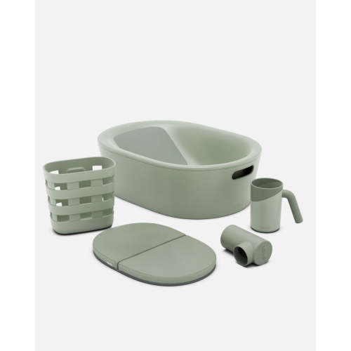 Bathtime Full Kit- 5pc Set - Sage