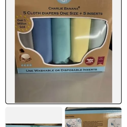 charlie banana diapers ebay - Google Search