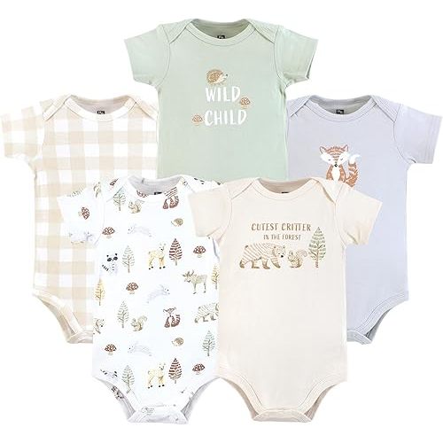 Hudson Baby Unisex Baby Cotton Bodysuits