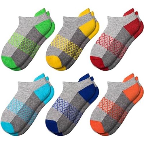 Jefferies Socks boys Gingham/Color Block/Argyle Crew Socks 3 Pair Pack :  : Clothing, Shoes & Accessories