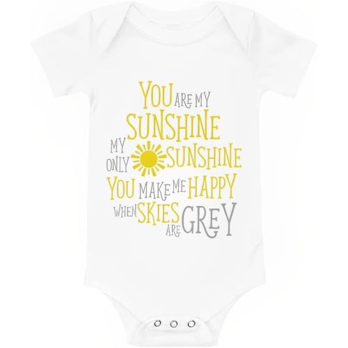 Viuluti Just Hatched Dinosaur Baby Bodysuits Funny Infant Boys Girls Romper One-piece Bodysuit Cotton Newborn Clothes