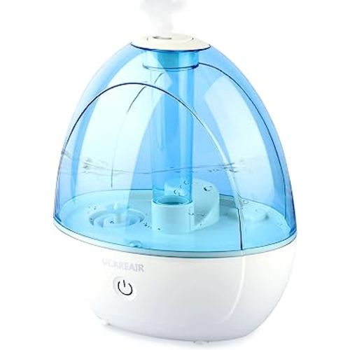 UCAREAIR Ultrasonic Cool Mist Humidifiers for Bedroom,2L Humidifiers for Home, 28dB Whisper-Quiet Air Humidifiers for Baby Nursery, 360°Rotation Nozzle, Up to 30 Hours, Auto Shut-Off, Night Light