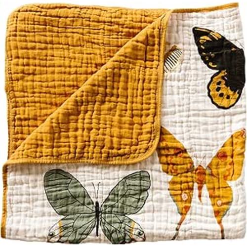 Amazon.com: CLEMENTINE KIDS Reversible Quilts (Butterfly Collector) : Baby