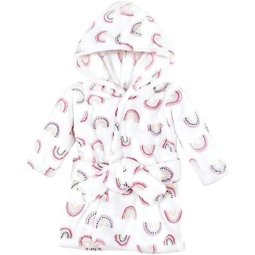 Hudson Baby Unisex Baby Plush Animal Face Bathrobe