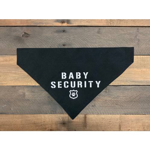 Baby Security Dog Bandana