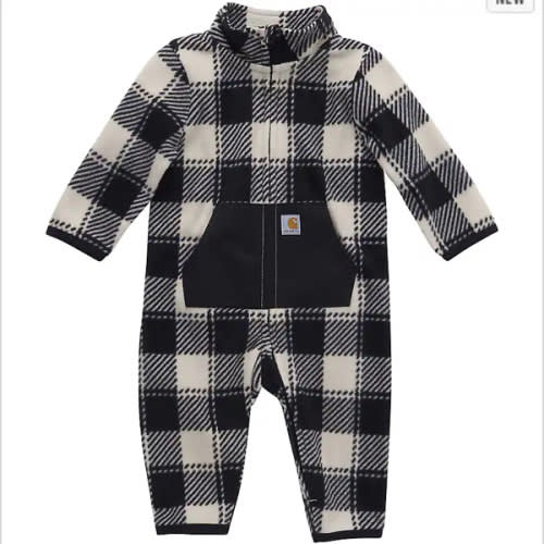 Boys' Long-Sleeve Printed Zip-Front Coverall (Infant) | 6M | Carhartt