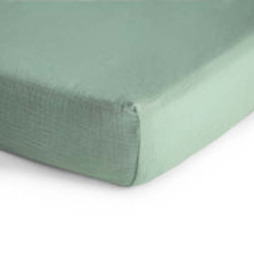 Mushie Extra Soft Muslin Crib Sheet