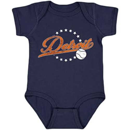 Retro Vintage Style Kid's Onesie for Baseball Fans