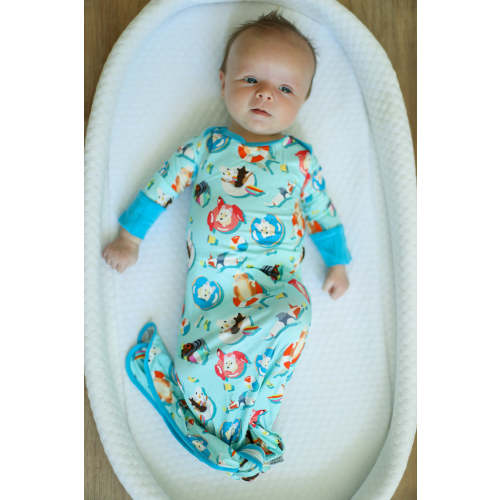 Pool Dogs Bamboo Knotted Gown
