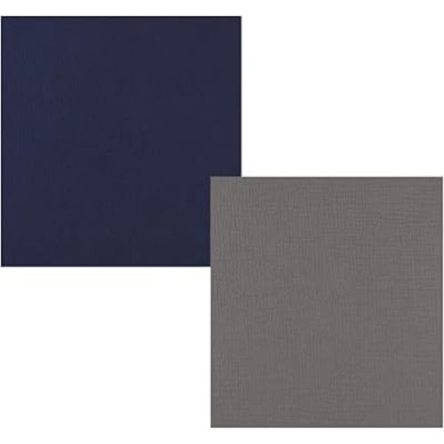 Muslin Square Playard/Playpen Fitted Sheets, Perfect for 36 X 36 Inch Portable Playard Soft 100% Cotton Grey & Navy