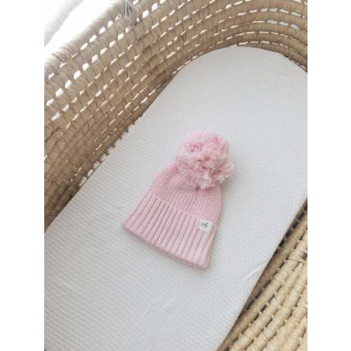 Knitted Beanie - Fairy Floss