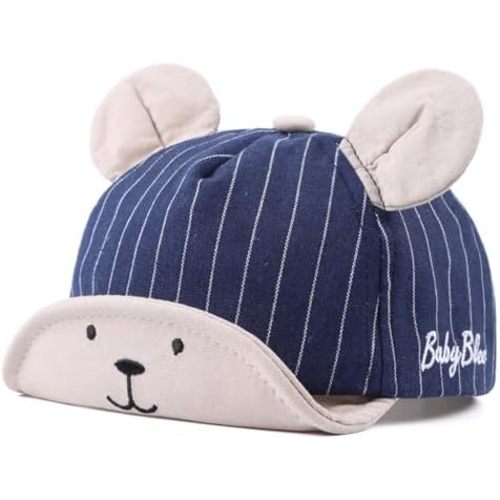 Peecabe Baby Baseball Cap Toddler Infant Boys Girls Sun Hat Breathable Cute Hats for Spring Summer 6M-3T