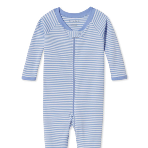 LAKE | Baby | Pima Cotton Pajamas | Hydrangea Baby Sleeper