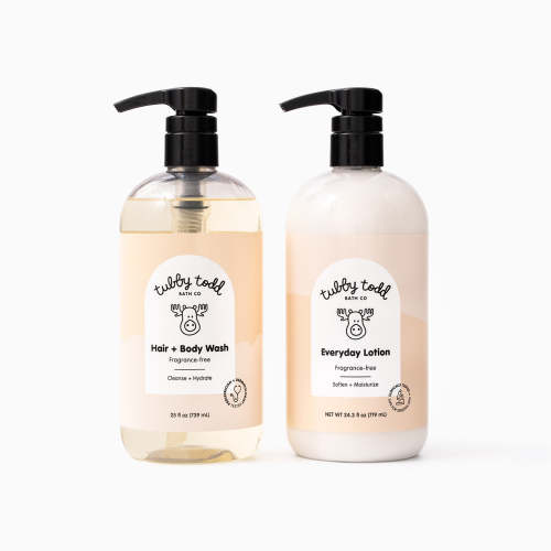 The Wash and Lotion Bundle | Tubby Todd Bath Co.