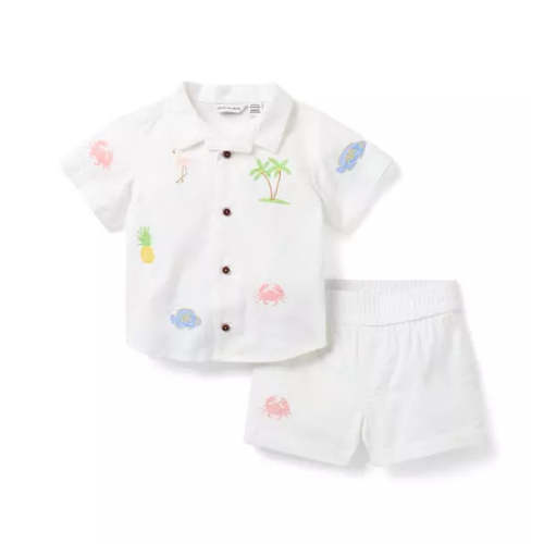 Embroidered Cabana Set – Nanny's of Sanibel