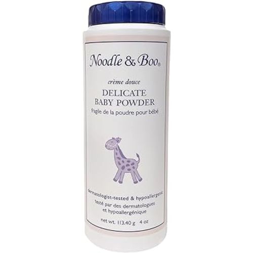 Noodle & Boo Delicate Baby Powder, Natural, Talc Free