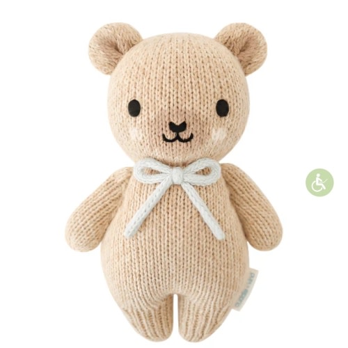 Cuddle + Kind Baby Honey Bear - Robin’s Egg Blue