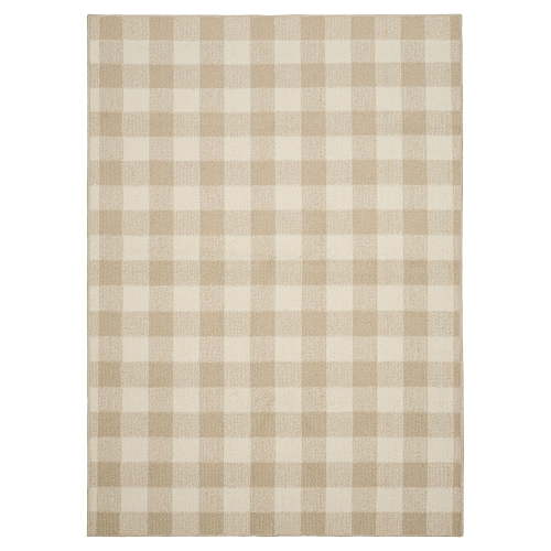 Garland Rug Country Living Buffalo Plaid 7 ft. x 10 ft. Area Rug Tan/Ivory