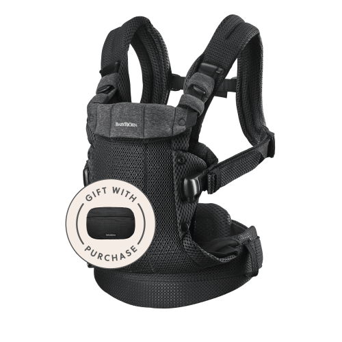 Baby Carrier Harmony: Black - 3D Mesh