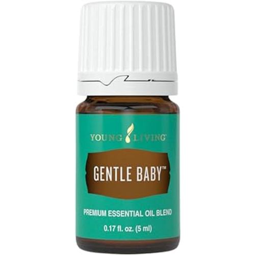 Young Living Gentle Baby Essential Oil 5ml - Calming Blend for Little Ones - Promotes Soothing Comfort - Certified Pure & Gentle - Aromatherapy for Baby Care