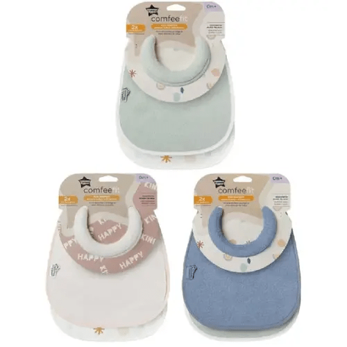 Tommee Tippee Milk Feeding Bibs 2Pk | Baby Bunting AU