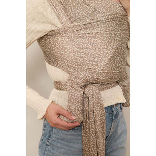 Cream Floral Wrap