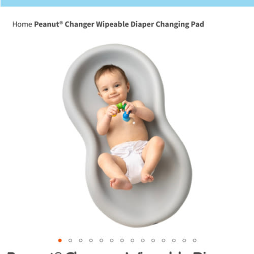 Keekaroo changing pad- Vanilla