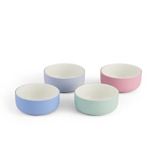 Porcelain Bowl with Silicone Sleeves