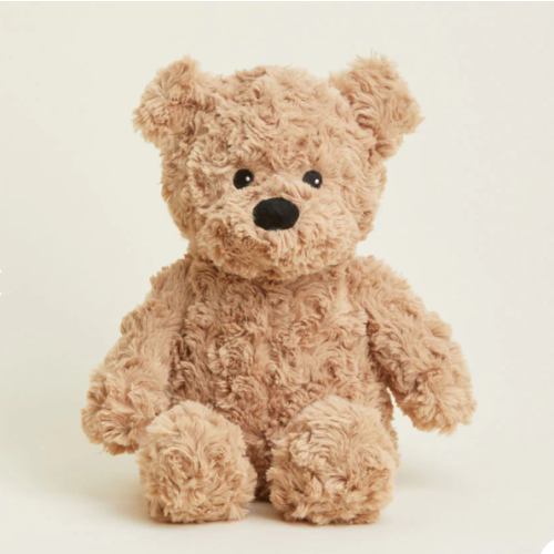 Microwavable Brown Curly Bear Warmies | Warmies USA