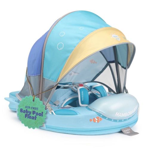 Mambobaby Sunny Navigator Baby Pool Float with Canopy